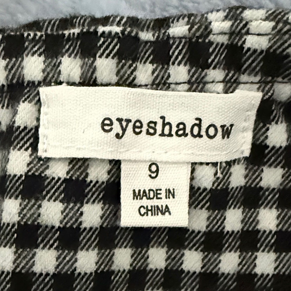 Eyeshadow Monochrome Checkered Pencil Skirt - Picture 3 of 3